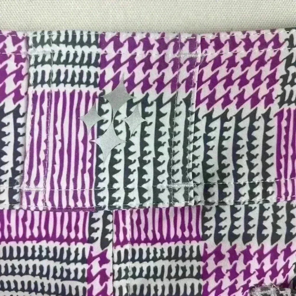 Jofit Golf Skirt Womans 16 Skort Pink Gray Active Performance Button Zip Pockets - Picture 10 of 16